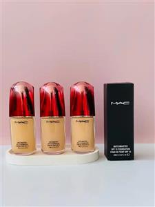 کرم پودر سر قرمز مک MAC | آبرسان، مات، SPF15 و پوشانندگی قوی