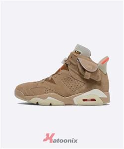 نایک ایر جردن 6 تمام مشکی Nike air jordan 6 full black