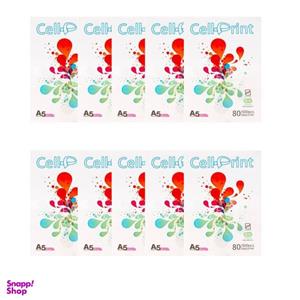 کاغذ A5 سل پرینت کد 10 بسته 5000 عددی