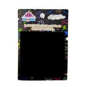 کاغذ یادداشت اسکول فنس مدل FA92135 سایز 7.5*7.5 سانتی متر