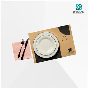 زیر سینی کاغذ یاش(کرافت) 40 گرم تک رنگ