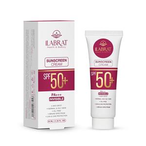 کرم ضدآفتاب ضدلک بی رنگ ایلابرت  SPF50