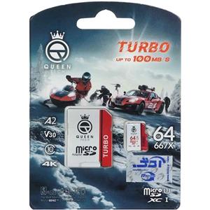 کارت حافظه میکرو برند کوئین تک مدل 667X ظرفیت 64 گیگابایت