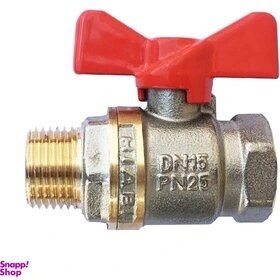 شیر پکیج ریابی (RIABI)-1/2*1/2-3/4*3/4 بسته یک عددی 