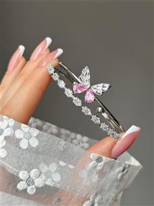 بنگل دو لاین پروانه صورتی