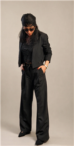 کت مجلسی مشکی Stradivarius