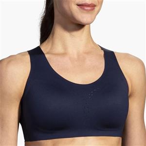 سوتین ورزشی زنانه Brooks Dare Crossback Sports Bra رنگ سرمه‌ای | زیتون‌کمپ