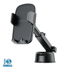 هولدر و پایه نگهدارنده گوشی موبایل پاورلوجی مدل Raven Auto-Clamping Car Phone Mount PWRLXO8BX