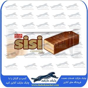 کیک لایه ای کرمدار وانیلی سی سی شیرین عسل 30 گرمی