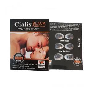 قرص سیالیس بلک انگلیسی C200 cialis Black 