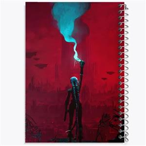 دفتر لغت 50 برگ خندالو طرح جینکس آرکین (Arcane)