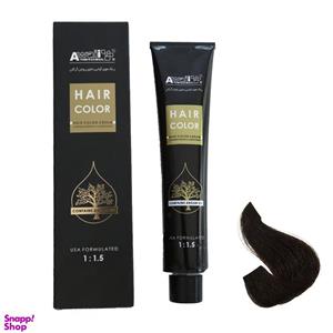 رنگ مو آوایی (Awaii) سری Argan شماره 4.00 رنگ قهوه ای متوسط قوی حجم 120 میلی‌ لیتر