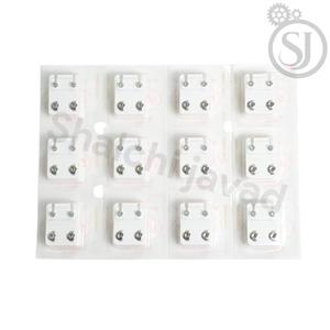 گوشواره استریل سوراخ کردن گوش و بینی – بسته ۱۲ جفتی