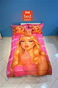 روتختی یک نفره پنج تکه مدل باربی  کد barbie  25