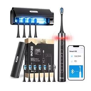 مسواک برقی Bitvae مدل S2 به‌همراه پایه ضدعفونی‌ کننده UV مدل HD2