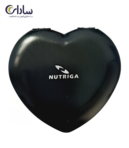 آینه مشکی قلبی نوتریکا NUTRIGA