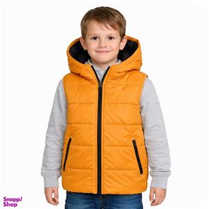 جلیقه پسرانه کولزیون مدل کلاهدار