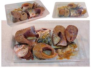 ماهی سفید تازه دریای خزر طعم دار شده پرسی - یک وعده سه نفره