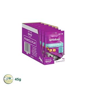 تشویقی مغز دار گربه ویسکاس مناسب افزایش انرژی وزن ۴۵ گرم