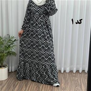 پیراهن ساحلی زنانه فلور گوزل فری سایز تا 50 یقه چپ و راستی بنددار تنخور شیک و راحت بدون چروک و آبرفت مناسب چهارفصل