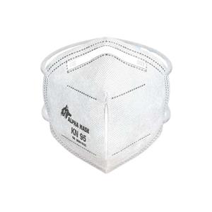 ماسک تنفسی آلفا ماسک شش لایه کد KN95 بسته 15 عددی