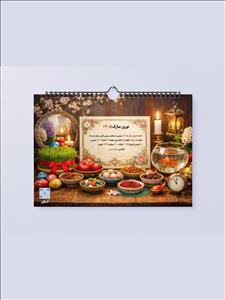 تقویم دیواری و رومیزی سال 1405 طرح طبیعت