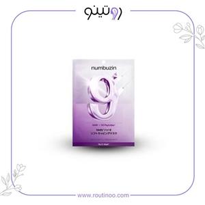 ماسک صورت نامبوزین مدل لیفتینگ مناسب برای انواع پوست حجم 20 میلی لیتر بسته 4 عددی