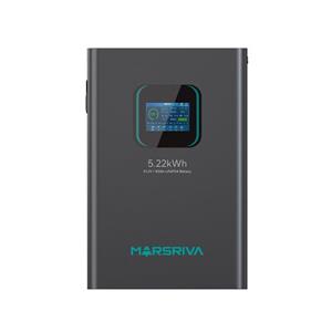 باتری لیتیوم فسفات آهن Marsriva مدل MR-LFP48-100-WMD ظرفیت ۵.۲۲ کیلووات ساعت