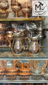 پارچ مسی الماس تراش کروم