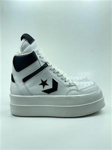 کد 3308 بوت ریک اونز RICK OWENS و  کانورس CONVERSE چرم سفید مشکی