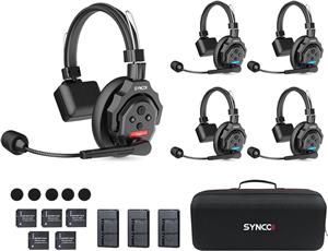 هدست بی سیم SYNCO مدل SY-XTALK-X5 - ارسال 15 الی 20 روزه کاری