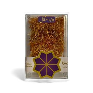 زعفران ریشه 0.5 مثقال ظرف ساده
