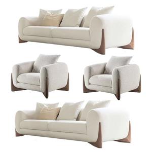 مبل راحتی 8 نفره مدل نئوکلاسیک تدی مبلمونسرا مدل 200204