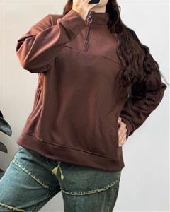 بلوز دورس نیم زیپ زنانه کد 2065 مدل Anida