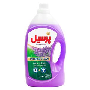 مایع لباسشویی ماشینی بنفش پرسیل مدل Intense Clean مناسب الیاف طبیعی حجم 4.1 میلی لیتر