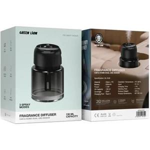 تصفیه هوا ماشین خوشبو کننده خودرو گرین لاین مدل GNFRA160MBK ظرفیت 160 میلی لیتر 