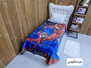 پتو ابریشمی ضخیم 1نفره نوجوان برند inlove کد10(مرد عنکبوتی)