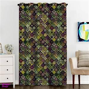 پرده مخمل رنس مدل C3-50077 ارتفاع 290 سانتی متر چند رنگ
