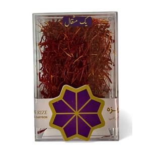 زعفران پوشال 1 مثقال ظرف ساده