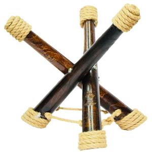 پایه هنگ درام باروک مدل چوب طبیعی
