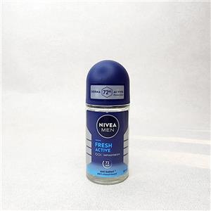 مام رولی 72 ساعته مردانه فرش اکتیو نیوآ Nivea  مدل Fresh active سری infinifresh حجم 50 میل