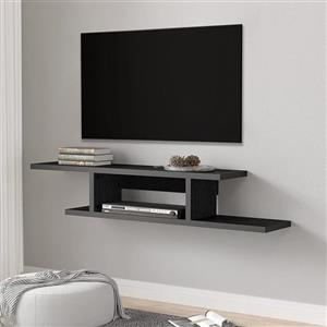 شلف تلویزیون طرح پارس تمام MDF مدل N2 دارای رنگبندی مبلمان نارنجی مدل 530023