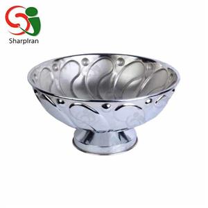 جام آجیل و خشکبار رومیزی مدل اشکی کروم