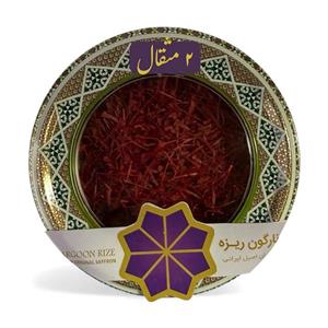 زعفران نگین 2 مثقال ظرف خاتم