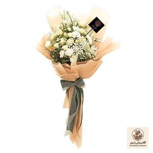 دسته گل طبیعی بنیس فلاور مدل آزاده