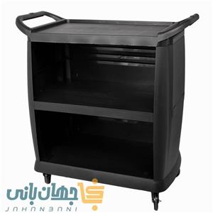 ترولی پلاستیکی سه طرف بسته طرح کارلایز