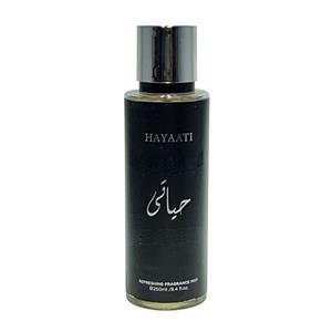 بادی اسپلش حیاتی مشکی مردانه HAYAATI حجم 250 میل