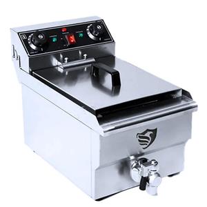 سرخ کن برقی تک لگن 10 لیتری با شیر تخلیه فونیکس (PHOENIX) مدل FPH-E1