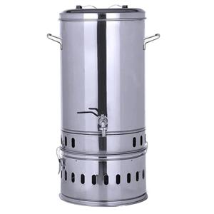 سماور صنعتی 40 لیتری گازی ترموکوپل دار تایگر استیل (TIGERSTEEL) مدل 10134