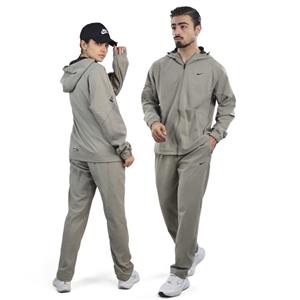 ست سویشرت و شلوار اسپرت نایک مدل Dri Fit-2987 طوسی تیره